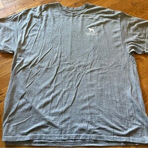 Straight Up Southern TShirt, Gray w/Labrador on back, size XL, GUC